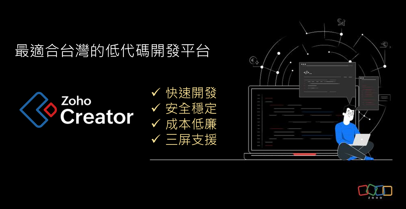 Zoho Creator 數位轉型最佳工具